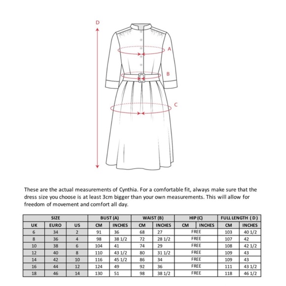 Palava Cynthia Passionflower UK18/US14 midi dress floral BNWT navy - Picture 8 of 8